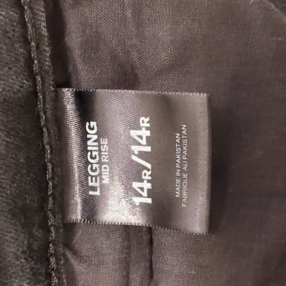 Express Black Jeans Leggings Midrise - Picture 3 of 9